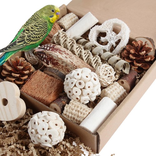Bird toys parrot - toys, natural